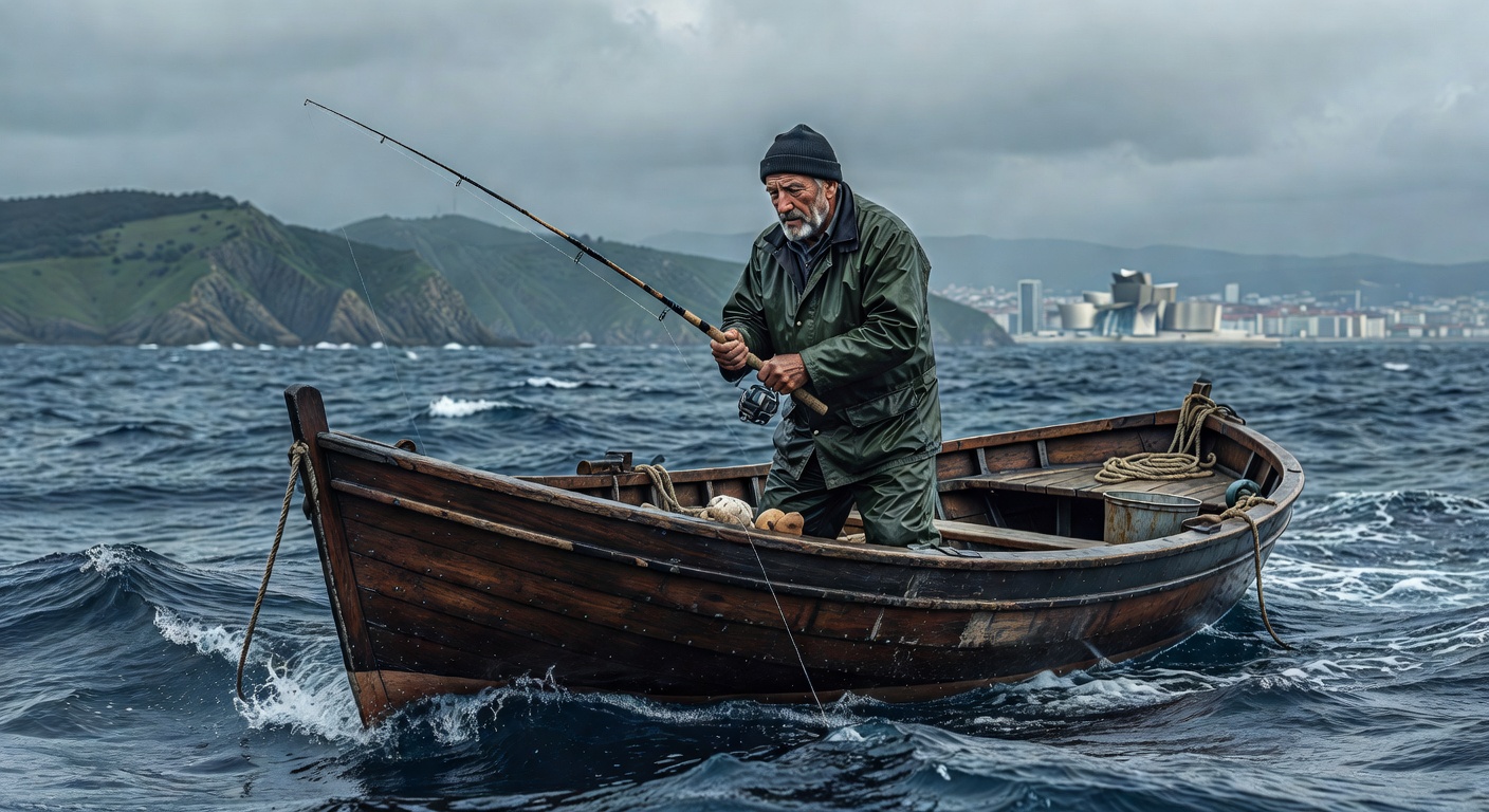 Pesca en el Mar Cantábrico
