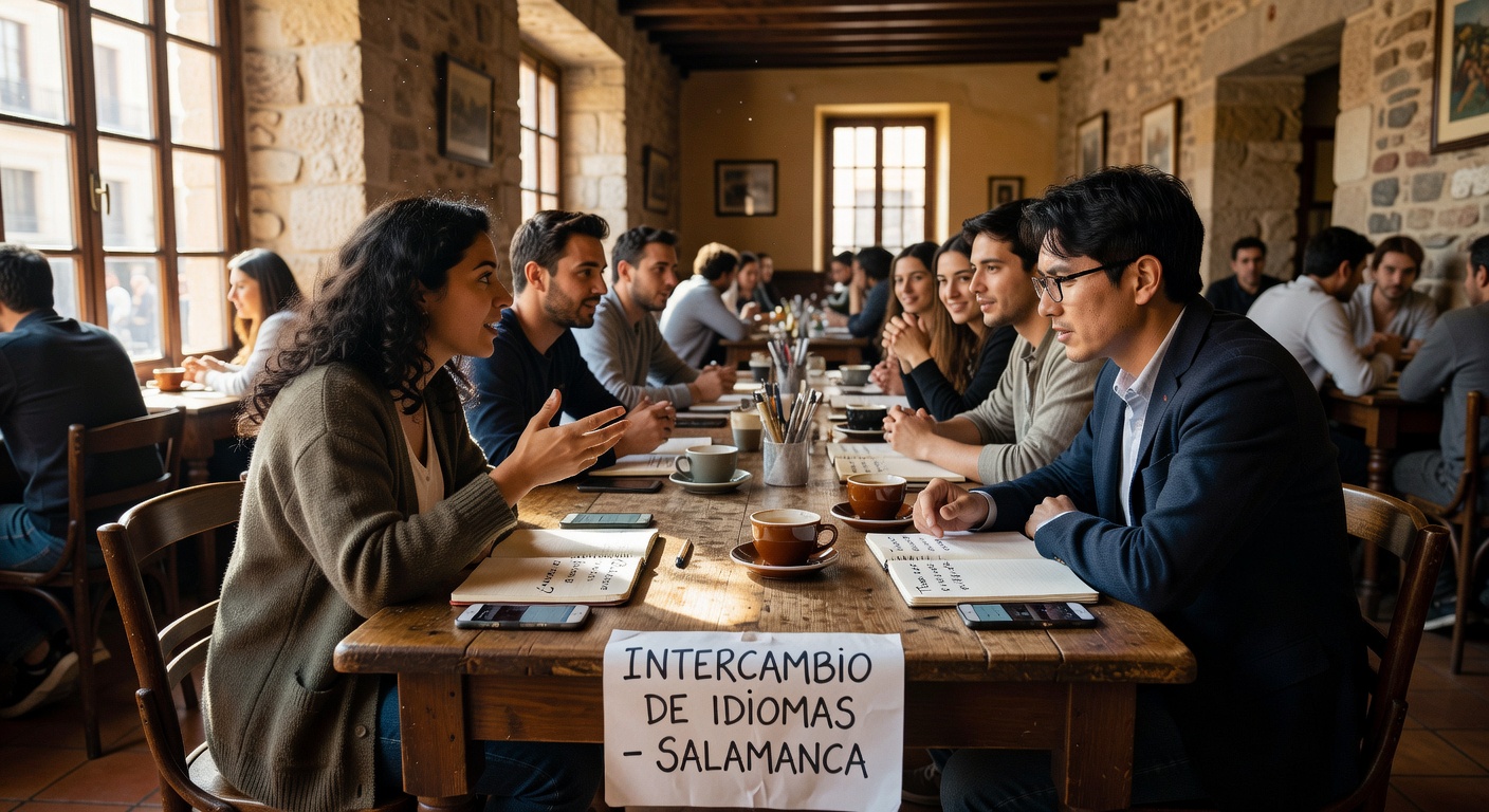 Intercambio de idiomas en Salamanca
