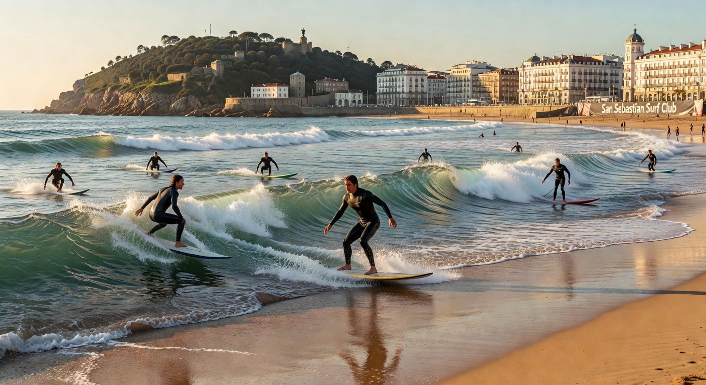Surf en San Sebastián